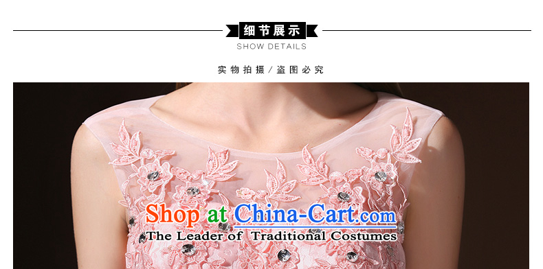 According to Lin Sha 2015 new summer short of pink bridesmaid services bon bon skirt bridesmaid mission dress evening dresses and sisters skirt bows to female pink L picture, prices, brand platters! The elections are supplied in the national character of distribution, so action, buy now enjoy more preferential! As soon as possible.