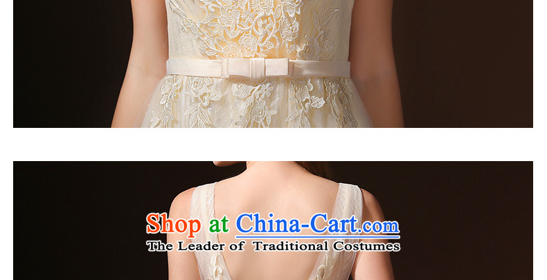 According to Lin Sha 2015 new bridesmaid dress long drink service marriages sister services under the auspices of annual meetings of the Evening Dress Suit skirt champagne color XL Photo, prices, brand platters! The elections are supplied in the national character of distribution, so action, buy now enjoy more preferential! As soon as possible.