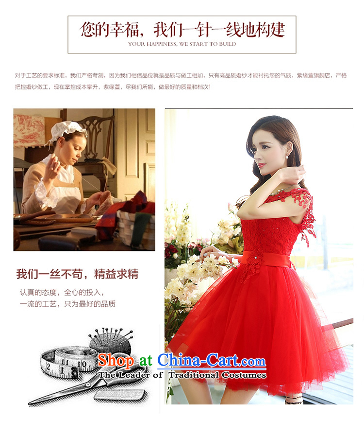 Yan Nga Jodie 2015 new red bride service of bows lace Sau San wedding dress sister bridesmaid mission small red dress S picture, prices, brand platters! The elections are supplied in the national character of distribution, so action, buy now enjoy more preferential! As soon as possible.