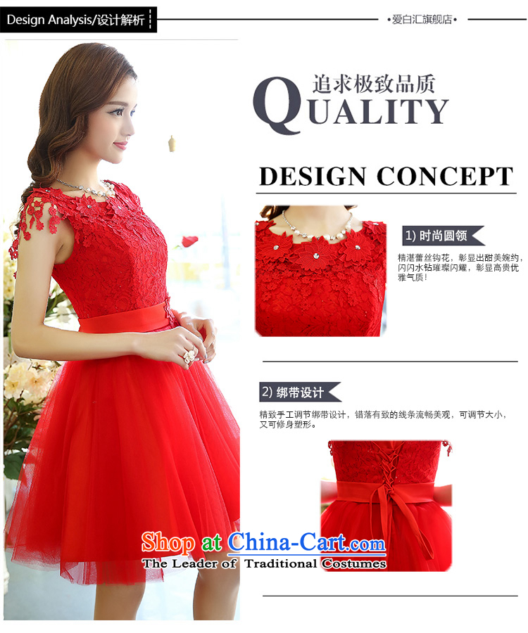 Yan Nga Jodie 2015 new red bride service of bows lace Sau San wedding dress sister bridesmaid mission small red dress S picture, prices, brand platters! The elections are supplied in the national character of distribution, so action, buy now enjoy more preferential! As soon as possible.