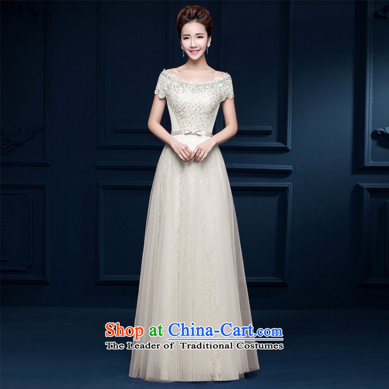 2015 bride quality custom word shoulder and chest straps spring wedding dresses red stylish banquet photography long gown light purple bamboo pure love of XL, , , , shopping on the Internet
