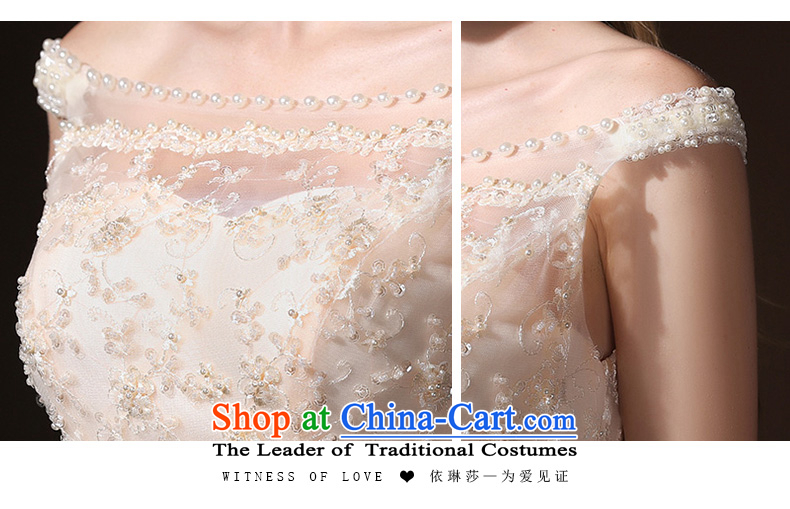 According to Lin Sa 2015 Spring/Summer Ms. new bride wedding dress evening dresses bride bows service 