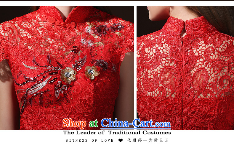 According to Lin Sha 2015 new bride Chinese qipao gown marriage bows service, evening dresses crowsfoot dresses Sau San Red L picture, prices, brand platters! The elections are supplied in the national character of distribution, so action, buy now enjoy more preferential! As soon as possible.