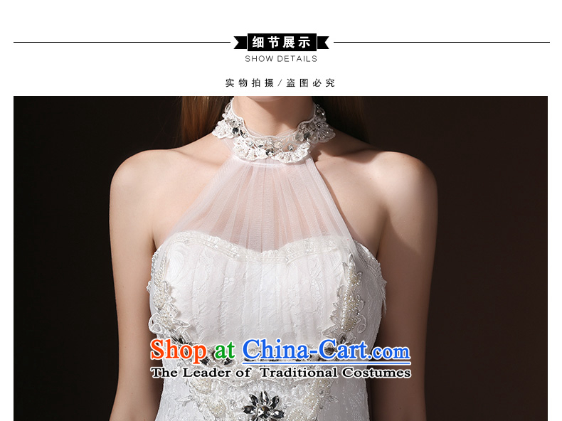 In accordance with the Korean version of stylish Elizabeth Lin long evening dresses aristocratic banquet night mount also serving drink Sau San Red Carpet dress white S picture, prices, brand platters! The elections are supplied in the national character of distribution, so action, buy now enjoy more preferential! As soon as possible.