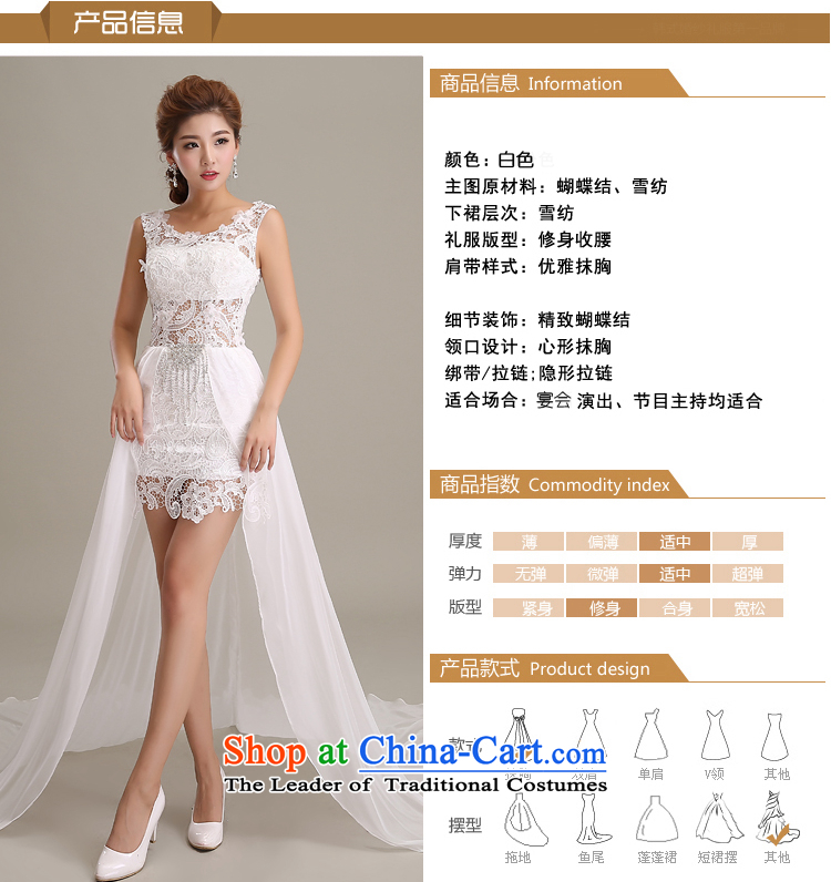 The Philippines, 2015 sin temperament tail lace evening dress dresses FF-2F-D08_3088 White M picture, prices, brand platters! The elections are supplied in the national character of distribution, so action, buy now enjoy more preferential! As soon as possible.