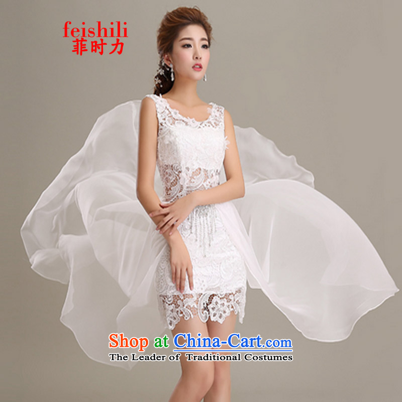 The Philippines, 2015 sin temperament tail lace evening dress dresses FF-2F-D08_3088 White M, Rumsfeld when (feishili) , , , shopping on the Internet