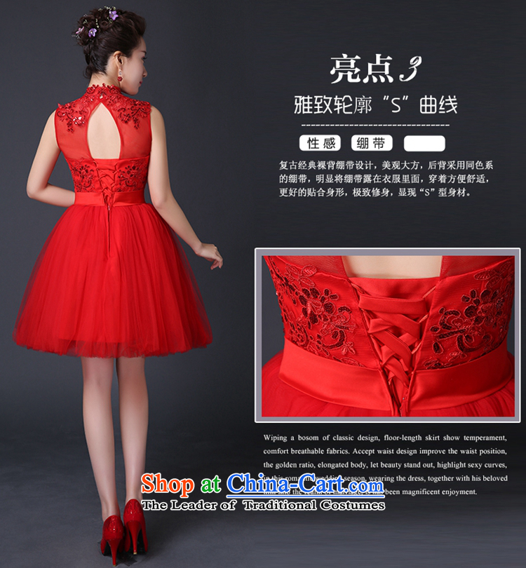 Spring 2015 wedding services new stylish Bridal Services bows service, shoulder strap video thin evening dresses in red to be no refund picture, prices, brand platters! The elections are supplied in the national character of distribution, so action, buy now enjoy more preferential! As soon as possible.
