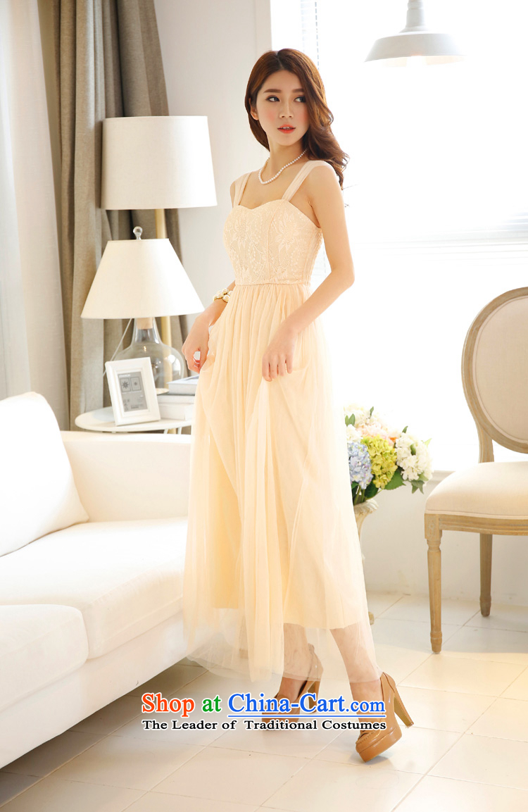 158 and the 2015 Korean fashion shoulders temperament gentlewoman gauze skirt with sister Princess dress evening performances pink dresses long picture, prices, brand platters! The elections are supplied in the national character of distribution, so action, buy now enjoy more preferential! As soon as possible.