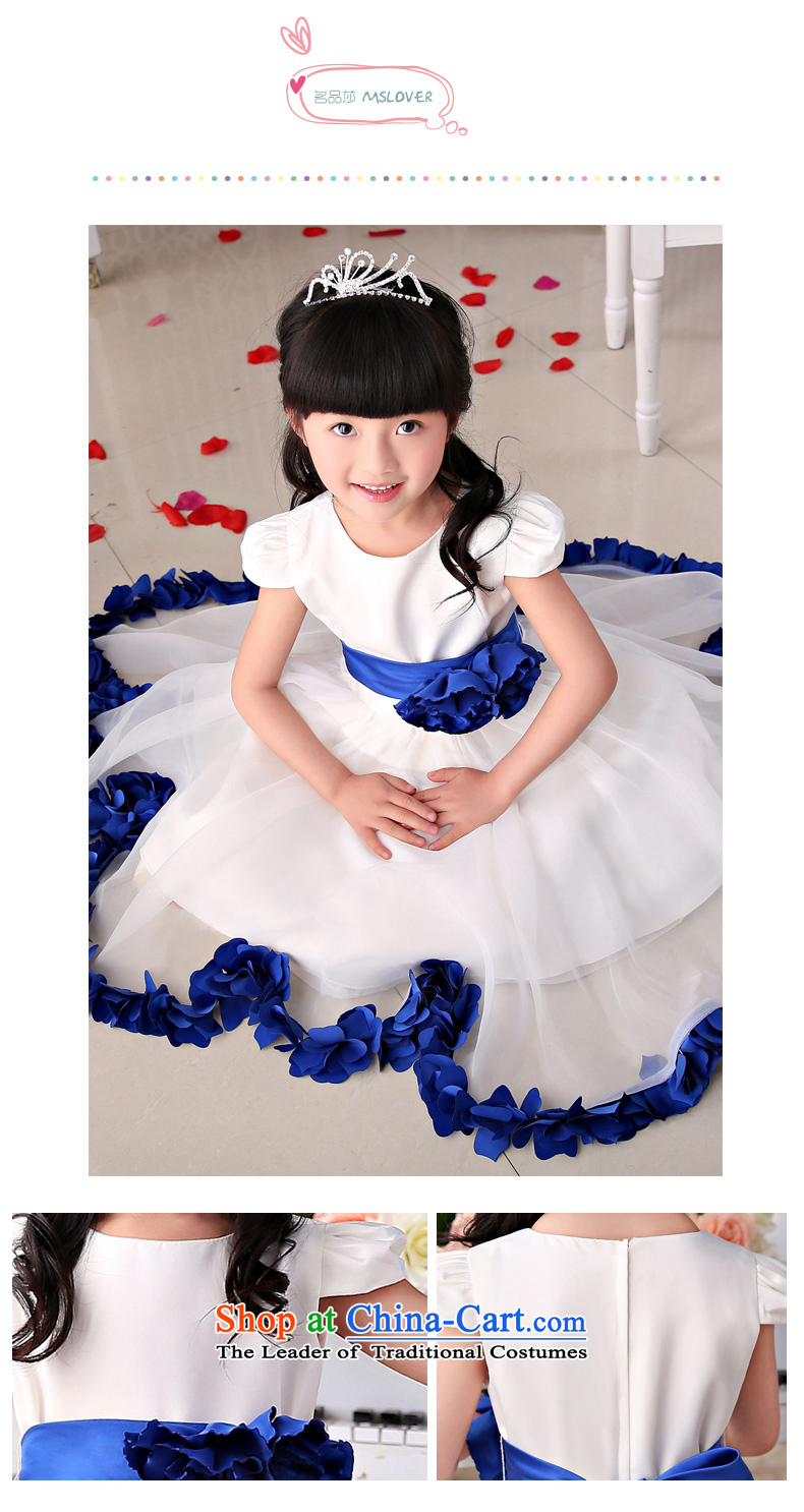 The new 2015 mslover flower girl children dance performances to dress dress wedding dress TZ15058866 blue 14 yards picture, prices, brand platters! The elections are supplied in the national character of distribution, so action, buy now enjoy more preferential! As soon as possible.