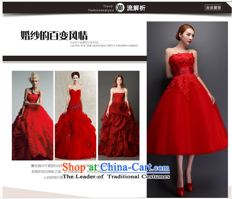 The knot True Love Mary Magdalene chest wedding dresses new 2015 Spring/Summer red lace long marriages bows service, evening dresses red XXL picture, prices, brand platters! The elections are supplied in the national character of distribution, so action, buy now enjoy more preferential! As soon as possible.
