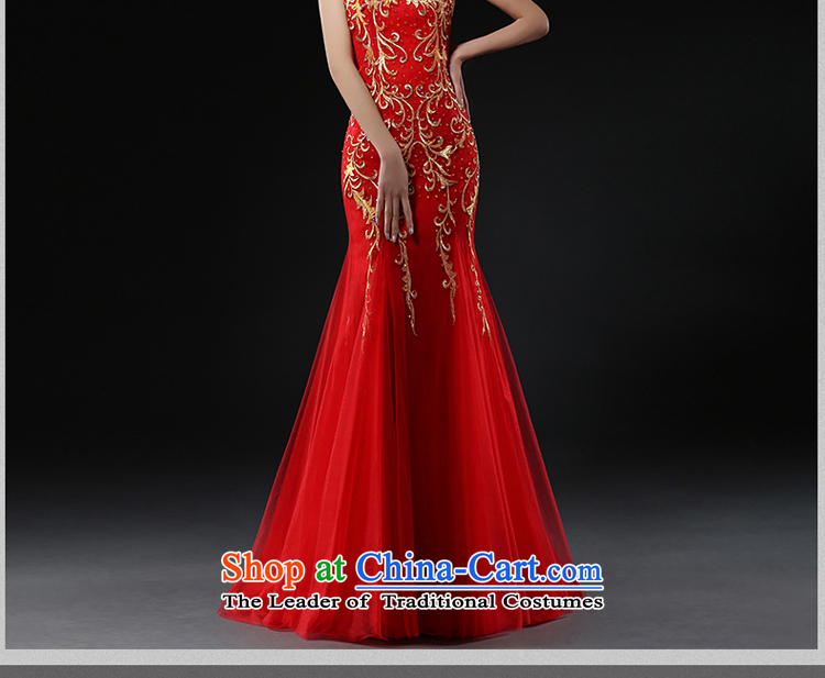 Hillo Lisa (XILUOSHA) Bride bows services 2015 new stylish bridal dresses red wedding dress evening dress long red s pictures crowsfoot Sau San, prices, brand platters! The elections are supplied in the national character of distribution, so action, buy now enjoy more preferential! As soon as possible.