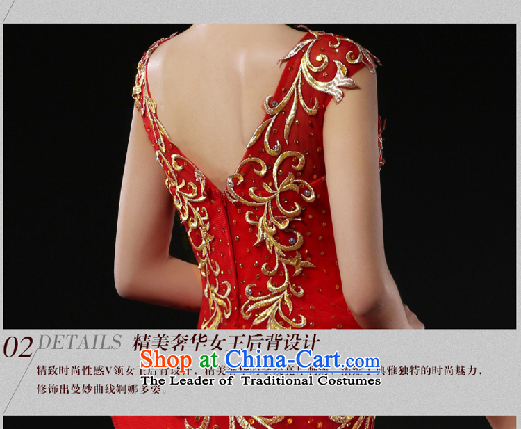 Hillo Lisa (XILUOSHA) Bride bows services 2015 new stylish bridal dresses red wedding dress evening dress long red s pictures crowsfoot Sau San, prices, brand platters! The elections are supplied in the national character of distribution, so action, buy now enjoy more preferential! As soon as possible.