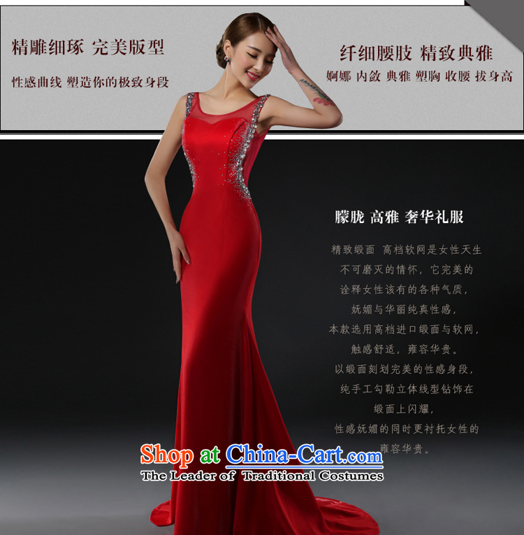 Hillo Lisa (XILUOSHA) evening dresses long tail marriages bows to Sau San video thin crowsfoot will moderator dress female lake blue pictures, prices, s brand platters! The elections are supplied in the national character of distribution, so action, buy now enjoy more preferential! As soon as possible.
