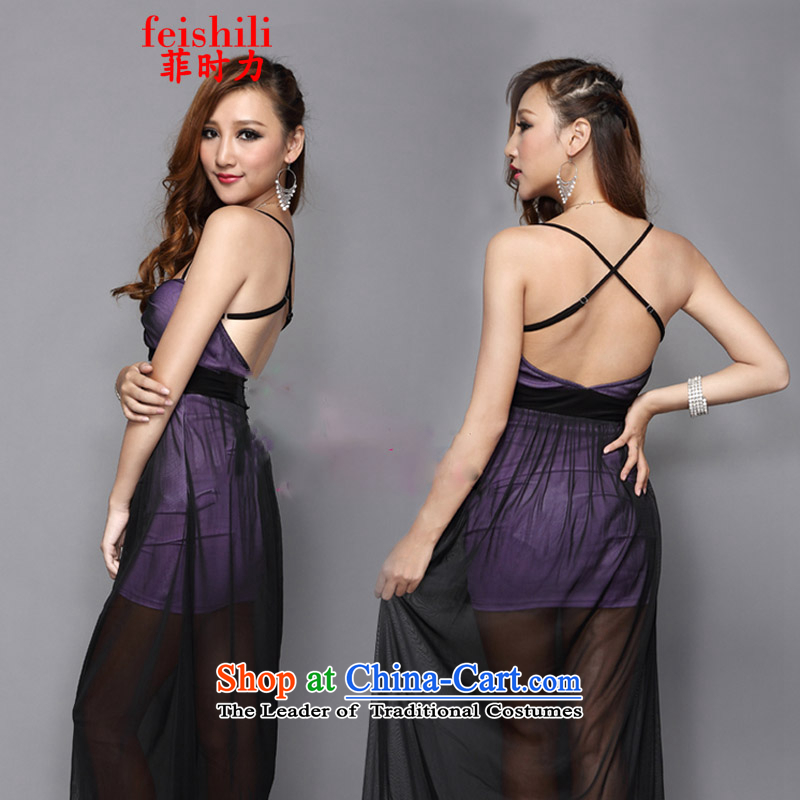 The Philippines, 2015 sexy beauty straps cross strap aristocratic dress code are green XJM-5FZE082_1335, force (feishili when shopping on the Internet has been pressed.)