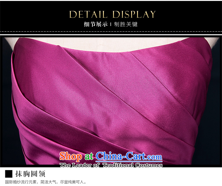 There is a plain language wedding dresses Plum Purple aristocratic bows services under the auspices of evening dress will erase Sau San 2 code pictures chest purple, prices, brand platters! The elections are supplied in the national character of distribution, so action, buy now enjoy more preferential! As soon as possible.