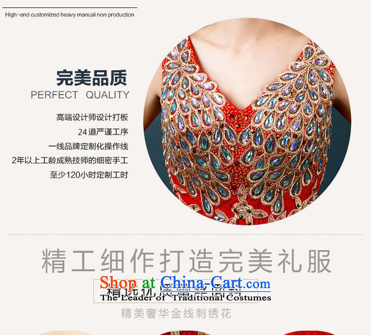 Hillo XILUOSHA Lisa (dress) banquet 2015 new summer long engraving evening lace marriages bows to Sau San crowsfoot RED M picture, prices, brand platters! The elections are supplied in the national character of distribution, so action, buy now enjoy more preferential! As soon as possible.