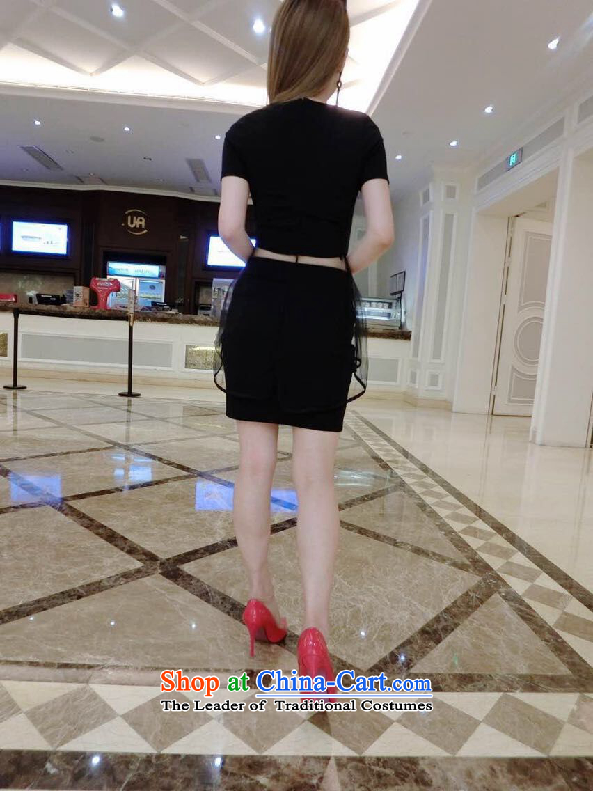 Summer sexy gauze irregular V-Neck body short skirt two kits small wind Kit 697 Heung-black S picture, prices, brand platters! The elections are supplied in the national character of distribution, so action, buy now enjoy more preferential! As soon as possible.