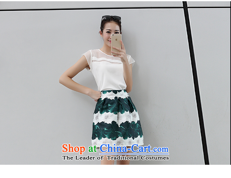 Summer new Korean version two kits Top Loin dresses short-sleeved round-neck collar kit bon bon a Word 9814 Skirt White M picture, prices, brand platters! The elections are supplied in the national character of distribution, so action, buy now enjoy more preferential! As soon as possible.