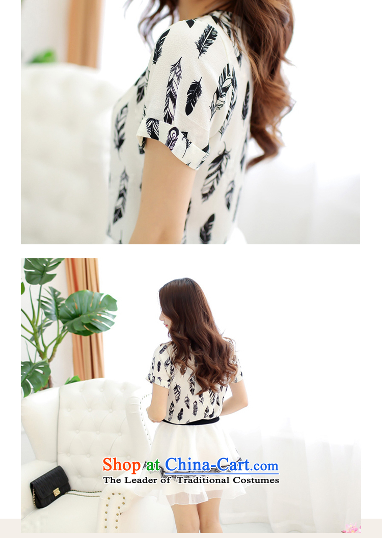 Hao Kai summer feathers stamp lace skirt two kits dress skirt Korean version thin dress kit white S picture, prices, brand platters! The elections are supplied in the national character of distribution, so action, buy now enjoy more preferential! As soon as possible.