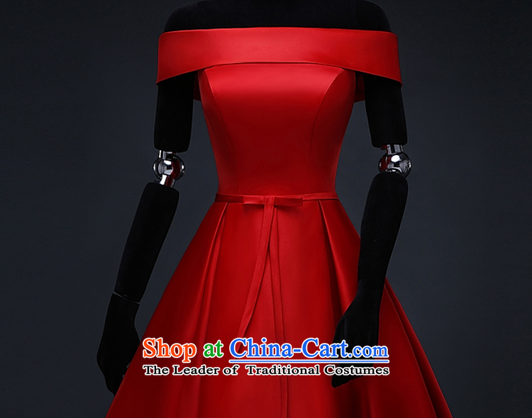 Hillo XILUOSHA) Lisa (small dress new 2015 marriages bows service, satin red dress a summer evening dress shoulder field Gold Edition s picture, prices, brand platters! The elections are supplied in the national character of distribution, so action, buy now enjoy more preferential! As soon as possible.