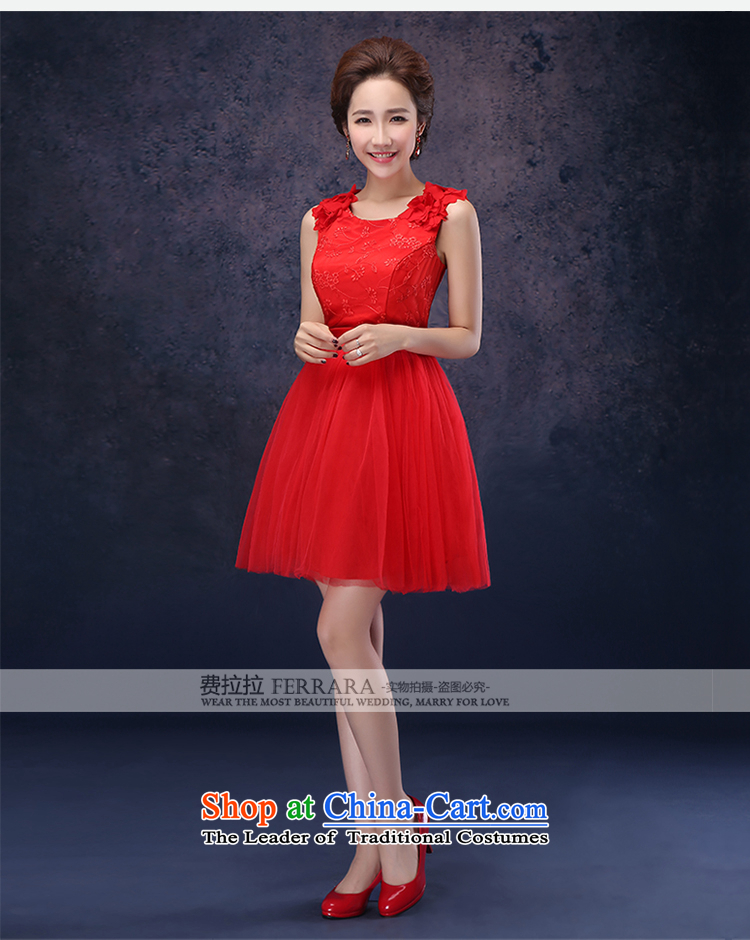 Ferrara dress 2014 new bride short of red bows to dress marriage princess bridesmaid small dress champagne color M Suzhou shipment picture, prices, brand platters! The elections are supplied in the national character of distribution, so action, buy now enjoy more preferential! As soon as possible.