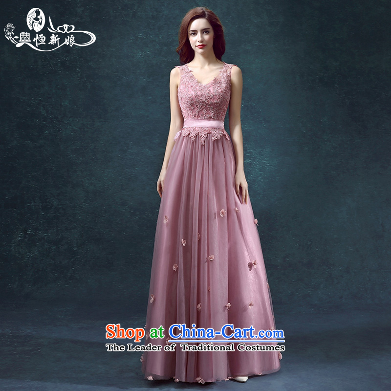 Noritsune bridal dresses 2015 new V-Neck shoulders flowers evening dresses marriage long service bows skirt the usual zongzi summer colors long M noritsune bride shopping on the Internet has been pressed.