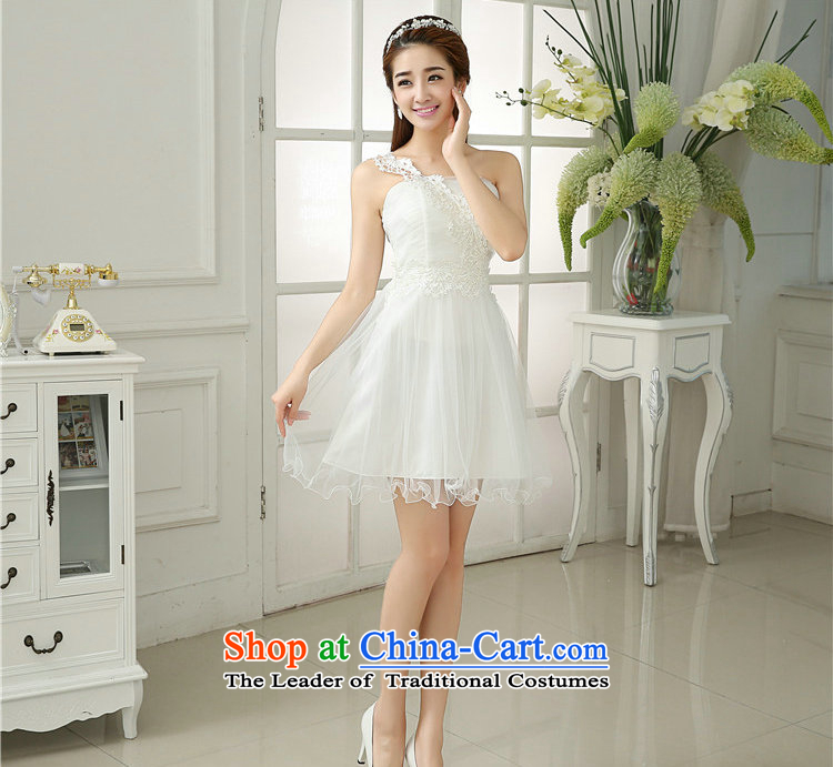 Optimize video bridesmaid mission bride Wedding Dress Short of Korean Sau San dresses party evening banquet mz2101 champagne color codes are pictures, prices, brand platters! The elections are supplied in the national character of distribution, so action, buy now enjoy more preferential! As soon as possible.