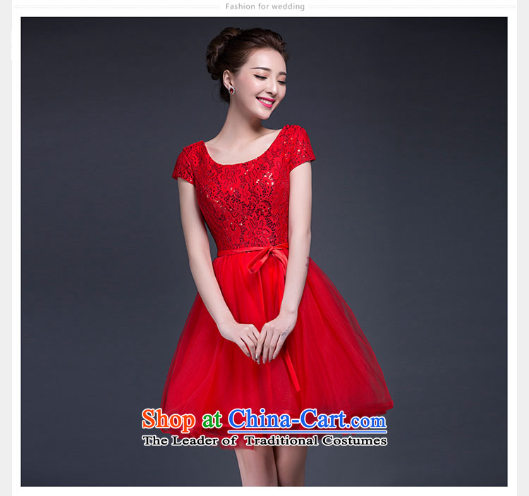 Summer 2015 new products wedding dresses Korean lace on a field shoulder graphics thin marriages bows dress red XXL picture, prices, brand platters! The elections are supplied in the national character of distribution, so action, buy now enjoy more preferential! As soon as possible.