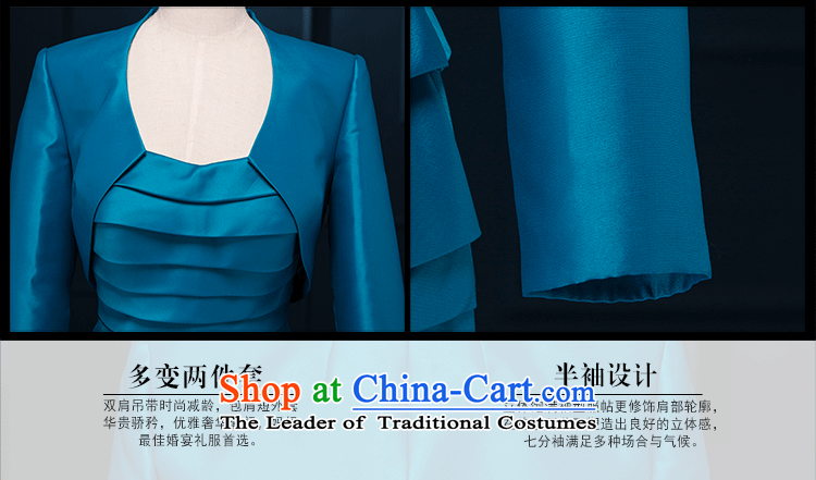 The blue of the vast wedding dresses marriage banquet with large mother dresses wedding assembly drawings mother-color 10 pictures, prices, brand platters! The elections are supplied in the national character of distribution, so action, buy now enjoy more preferential! As soon as possible.