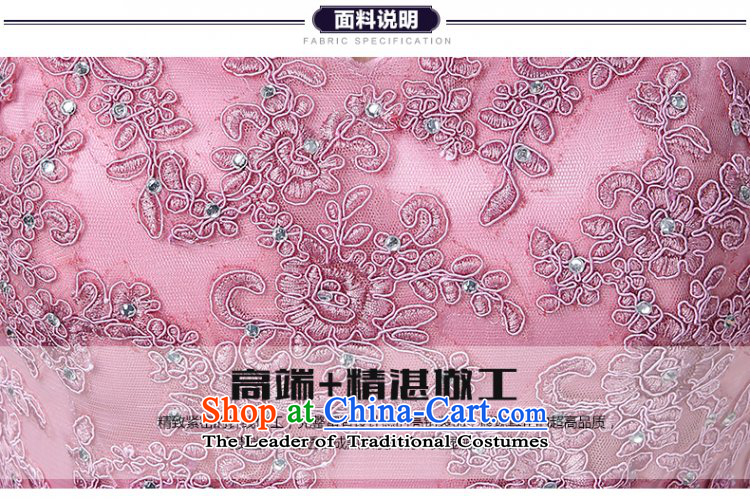 Beverly Ting bride bows Services Mr Ronald 2015 new shoulders V-Neck evening dress banquet spring long wedding dress betrothal Sau San light purple L picture, prices, brand platters! The elections are supplied in the national character of distribution, so action, buy now enjoy more preferential! As soon as possible.