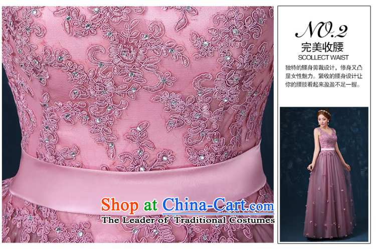 Beverly Ting bride bows Services Mr Ronald 2015 new shoulders V-Neck evening dress banquet spring long wedding dress betrothal Sau San light purple L picture, prices, brand platters! The elections are supplied in the national character of distribution, so action, buy now enjoy more preferential! As soon as possible.