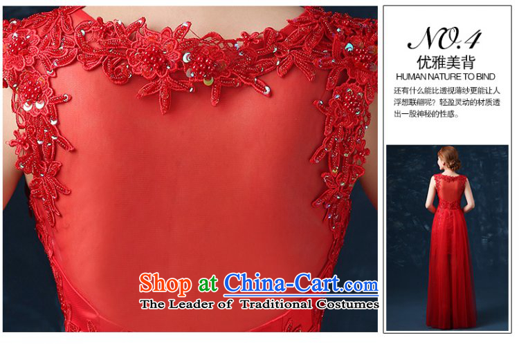 Beverly Ting 2015 new bride winter clothing long-bows shoulder wedding dress spring red dress banquet Ms. Sau San S pictures, price red, brand platters! The elections are supplied in the national character of distribution, so action, buy now enjoy more preferential! As soon as possible.