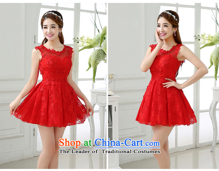 Qing Hua yarn of autumn and winter 2015 new Korean fresh round-neck collar dresses marriages bows to the little red dress red made size does not accept return pictures, prices, brand platters! The elections are supplied in the national character of distribution, so action, buy now enjoy more preferential! As soon as possible.