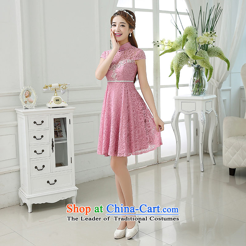 The feelings of Chinese New Year 2015 yarn of autumn and winter retro collar video thin bride toasting champagne Sau San services marriage bridesmaid service of the skirt the usual zongzi XXL, toner of the china yarn , , , shopping on the Internet