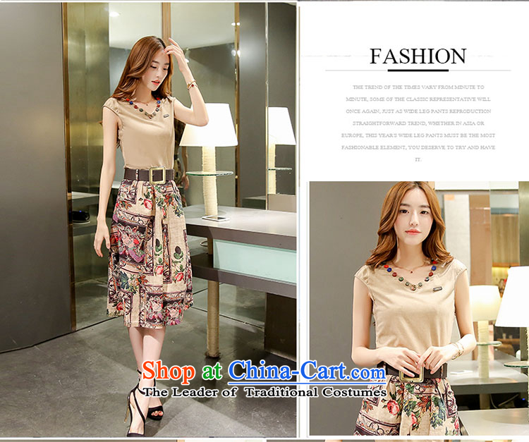 The Korean version of the aristocratic kit female summer cotton linen pants and broaden the package body decorated female two kits 803 M pictures, price suit, brand platters! The elections are supplied in the national character of distribution, so action, buy now enjoy more preferential! As soon as possible.