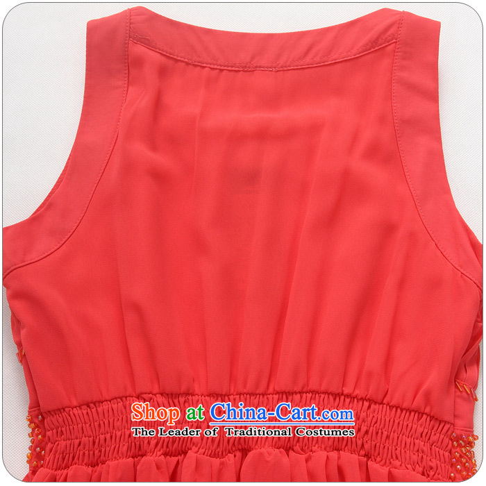  Thick MM XL JK2.YY nail Pearl Sau San chiffon long gown, evening banquet sleeveless dresses orange are code around 922.747 recommended 100 pictures, prices, brand platters! The elections are supplied in the national character of distribution, so action, buy now enjoy more preferential! As soon as possible.