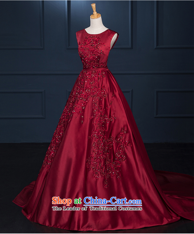 There is a wedding dresses, elie saab new V-Neck wine red marriages bows dress evening dress code red 2 pictures, prices, brand platters! The elections are supplied in the national character of distribution, so action, buy now enjoy more preferential! As soon as possible.