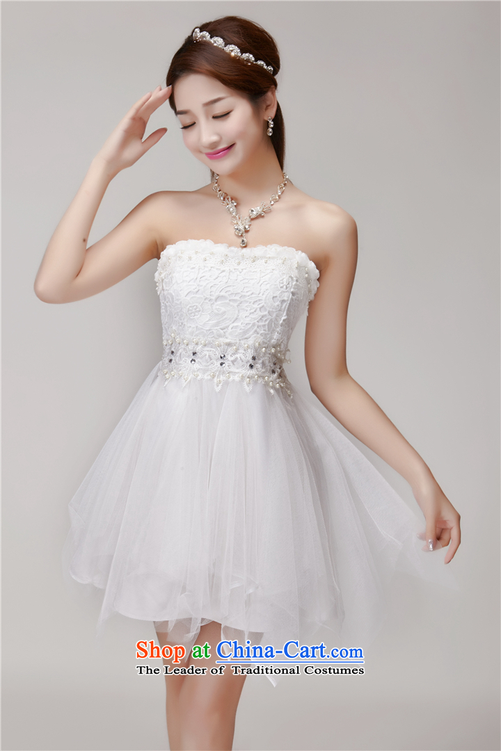 The estimated real concept of NZ 8881#2015 manually staple pearl summer diamond temperament and Sau San chest dresses bridesmaid groups dress skirt apricot S picture, prices, brand platters! The elections are supplied in the national character of distribution, so action, buy now enjoy more preferential! As soon as possible.