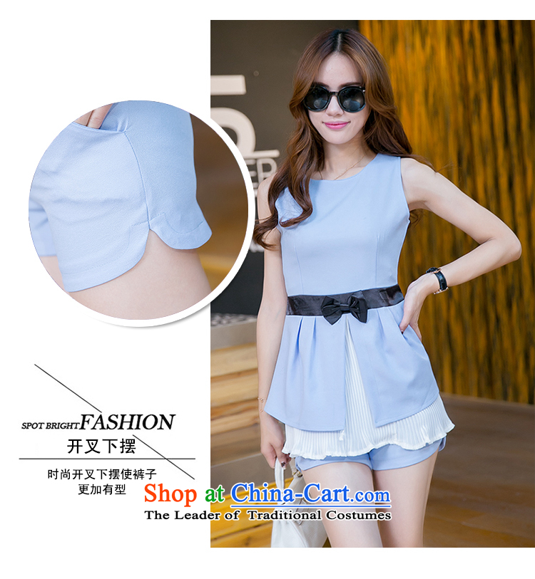 A new summer for women chiffon petticoats waist bow tie shirt shorts kit two kits 6096 teal L picture, prices, brand platters! The elections are supplied in the national character of distribution, so action, buy now enjoy more preferential! As soon as possible.