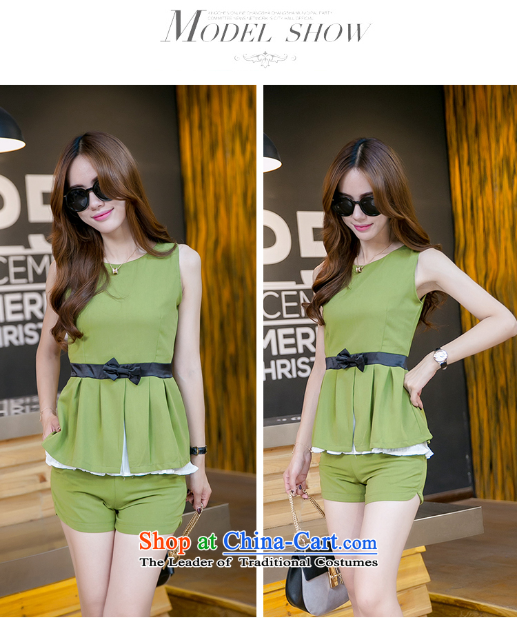 A new summer for women chiffon petticoats waist bow tie shirt shorts kit two kits 6096 Army Green XXL picture, prices, brand platters! The elections are supplied in the national character of distribution, so action, buy now enjoy more preferential! As soon as possible.