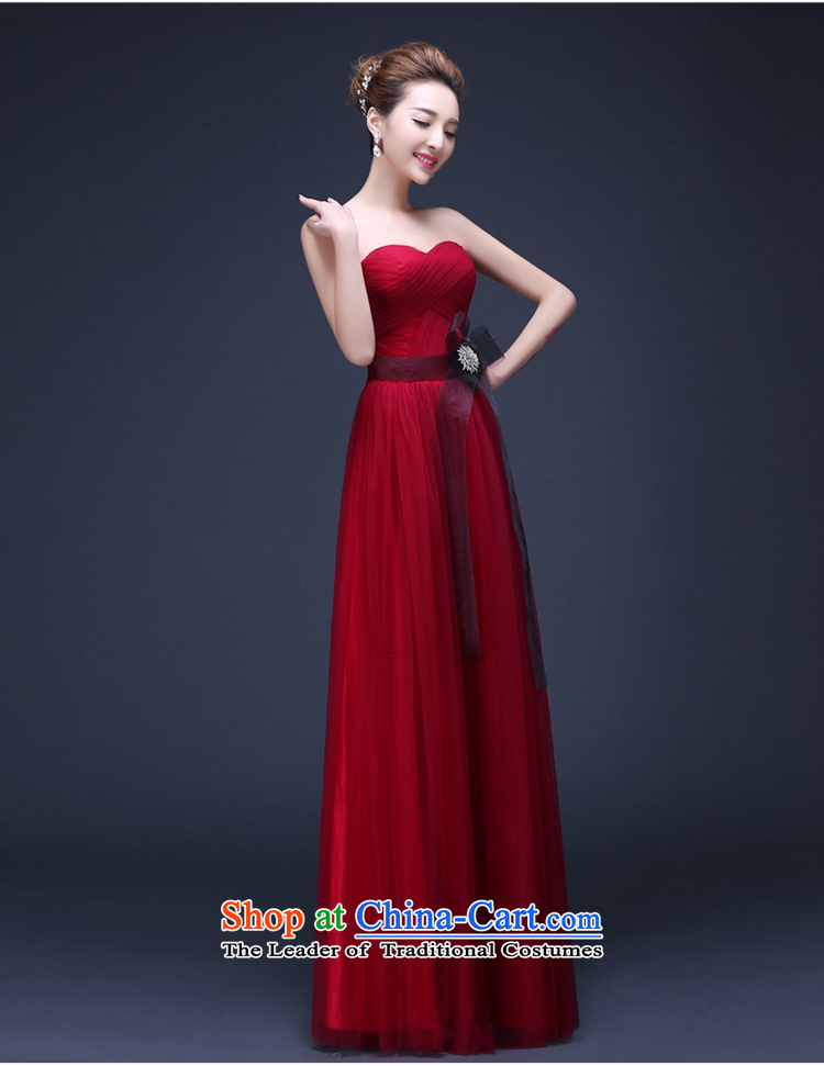 The Korean version of the new 2015 Red long marriage bows to wipe the chest video thin summer annual bride evening dresses red XL Suzhou shipment picture, prices, brand platters! The elections are supplied in the national character of distribution, so action, buy now enjoy more preferential! As soon as possible.