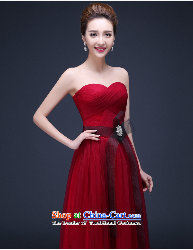 The Korean version of the new 2015 Red long marriage bows to wipe the chest video thin summer annual bride evening dresses red XL Suzhou shipment picture, prices, brand platters! The elections are supplied in the national character of distribution, so action, buy now enjoy more preferential! As soon as possible.