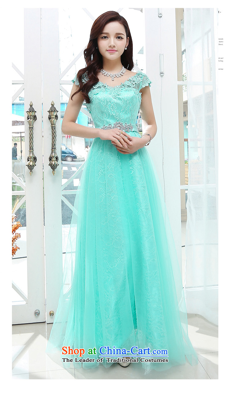 Summer 2015 new trendy decorated flowers adorned with bright long elegance evening dress blue S picture, prices, brand platters! The elections are supplied in the national character of distribution, so action, buy now enjoy more preferential! As soon as possible.