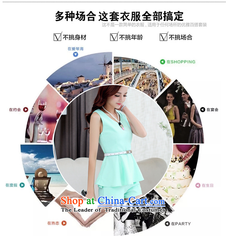 Summer new women's stylish package Korean aristocratic small incense wind short-sleeved shirt shorts chiffon 2532# two white S picture, prices, brand platters! The elections are supplied in the national character of distribution, so action, buy now enjoy more preferential! As soon as possible.