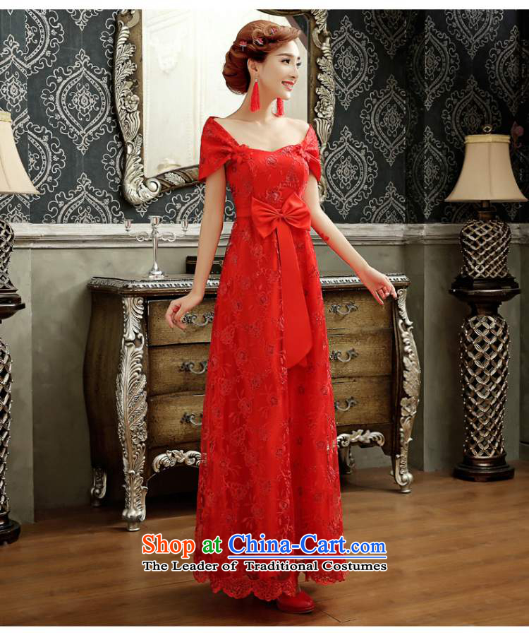 Beverly Ting pregnant women serving drink spring 2015 marriages long red short of small banquet evening dresses summer gown female red long S picture, prices, brand platters! The elections are supplied in the national character of distribution, so action, buy now enjoy more preferential! As soon as possible.