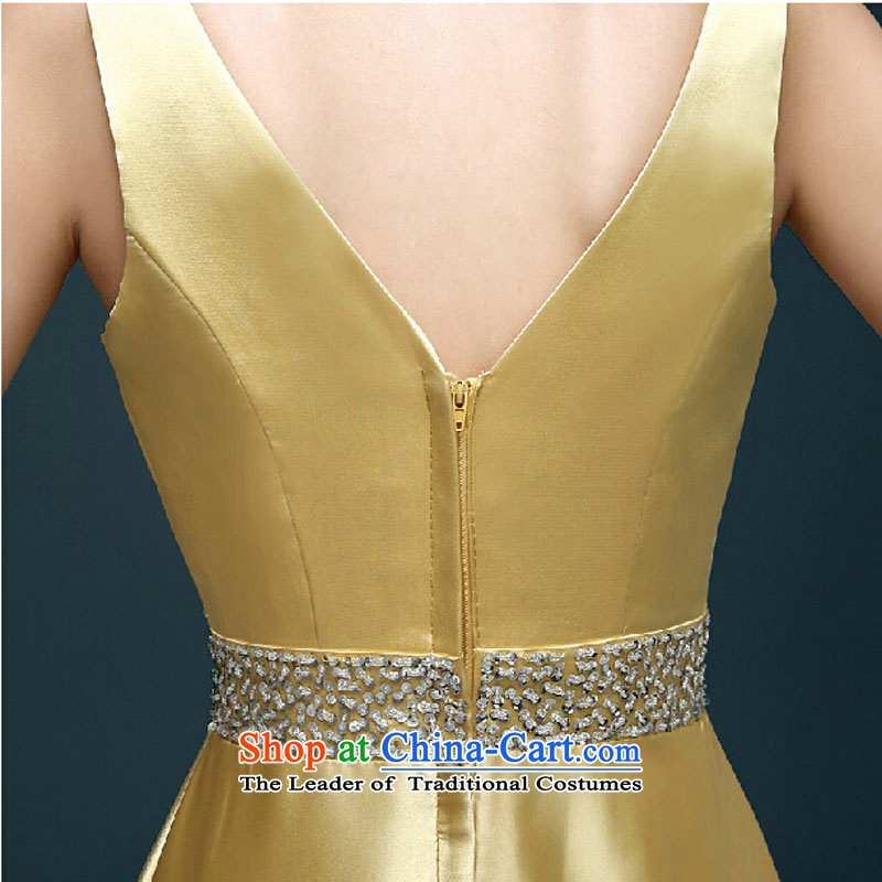 Evening dress Summer 2015 new marriages banquet bows to the moderator dress Golden Girls Sau San long other color photograph the message Please Oh XL, pure love bamboo yarn , , , shopping on the Internet