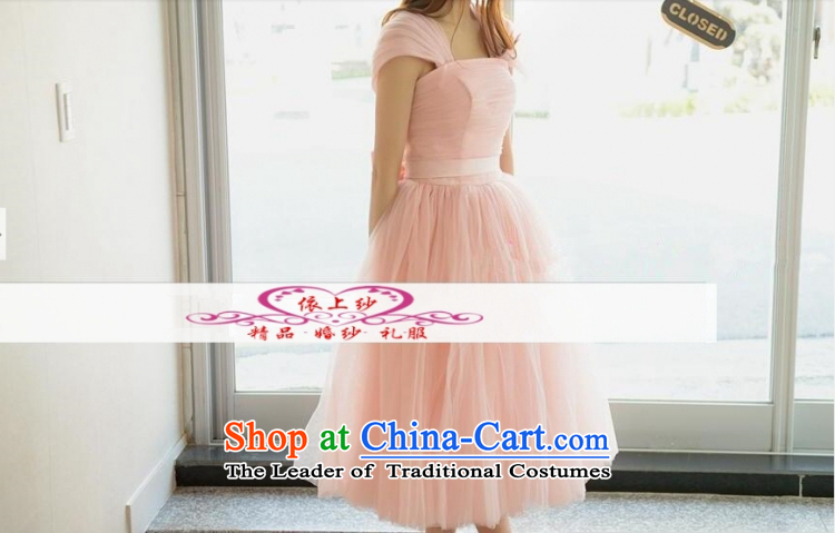 Yong-yeon and bride dress stylish bon bon dress bow tie design sweet princess bridesmaid dress will serve pink XXL picture, prices, brand platters! The elections are supplied in the national character of distribution, so action, buy now enjoy more preferential! As soon as possible.