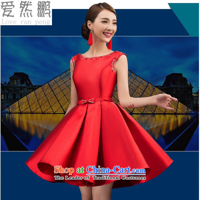 Love So Peng dress new luxury marriage 2015 twill satin red petticoat bride services bows LF7567 2 XL, love so Peng (AIRANPENG) , , , shopping on the Internet