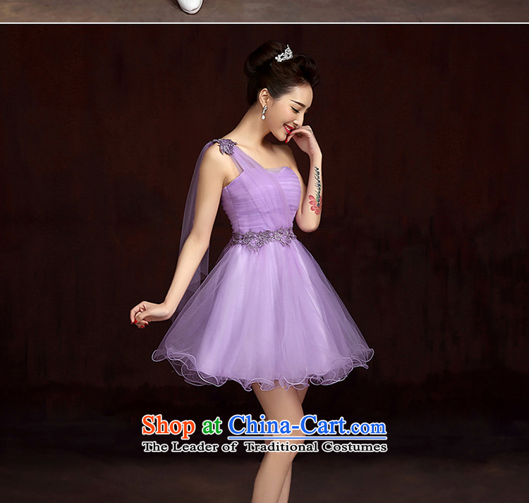 The first white into about bridesmaid services 2015 new bridesmaid dresses purple dress in the summer is shorter) married sister skirt evening performances services B M picture, prices, brand platters! The elections are supplied in the national character of distribution, so action, buy now enjoy more preferential! As soon as possible.