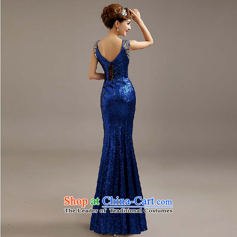 High-end light-dress custom long summer 2015 New banquet evening dress code under the auspices of the NPC, made other color photograph the message , L, pure love bamboo yarn , , , shopping on the Internet